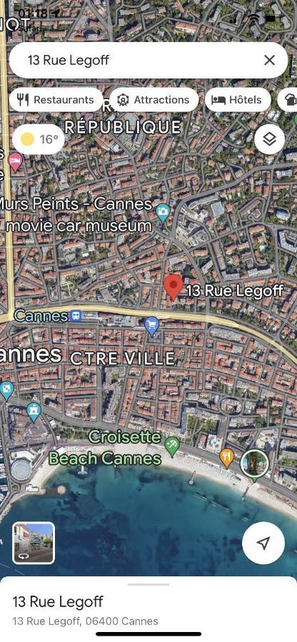 Tredici- Appartment Cannes Bagian luar foto